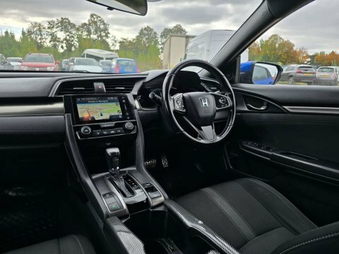 Honda Civic 1.5 Vtec Turbo Sport Cvt Euro 6 S S Grey #18