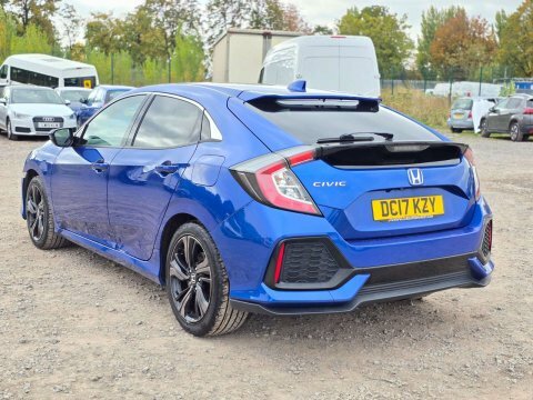 Honda Civic 1.5 Vtec Turbo Sport Cvt Euro 6 S S Grey #29