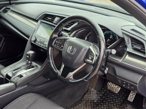Honda Civic 1.5 Vtec Turbo Sport Cvt Euro 6 S S Grey #9