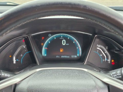 Honda Civic 1.5 Vtec Turbo Sport Cvt Euro 6 S S Grey #27