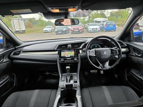 Honda Civic 1.5 Vtec Turbo Sport Cvt Euro 6 S S Grey #5