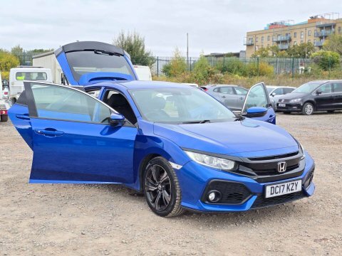 Honda Civic 1.5 Vtec Turbo Sport Cvt Euro 6 S S Grey #30
