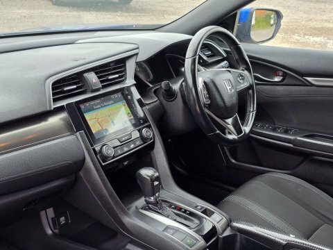 Honda Civic 1.5 Vtec Turbo Sport Cvt Euro 6 S S Grey #25