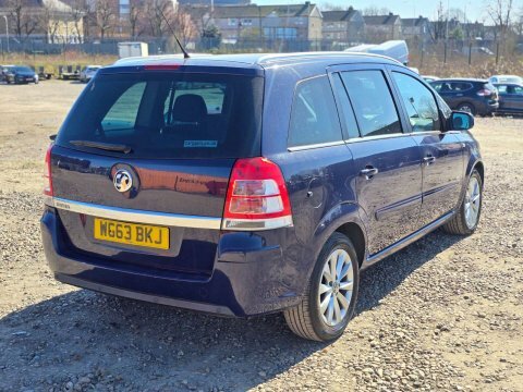 Vauxhall Zafira Exclusiv 7 Seater. Ideal Family Car,high Dr Red #11