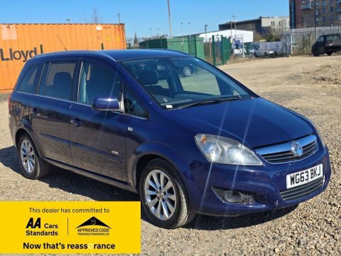 Vauxhall Zafira 1.6 16V Design Blue