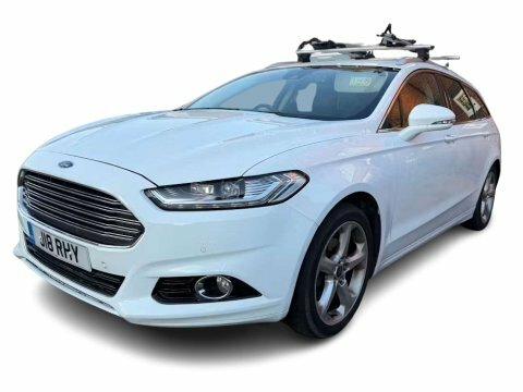 Ford Mondeo 2.0 Tdci Titanium FE66BEY White #2