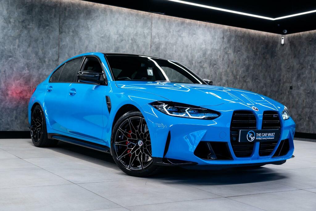 BMW M3 Competition Blue