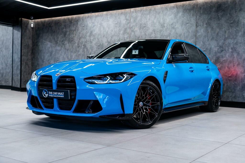 BMW M3 Competition Blue #4