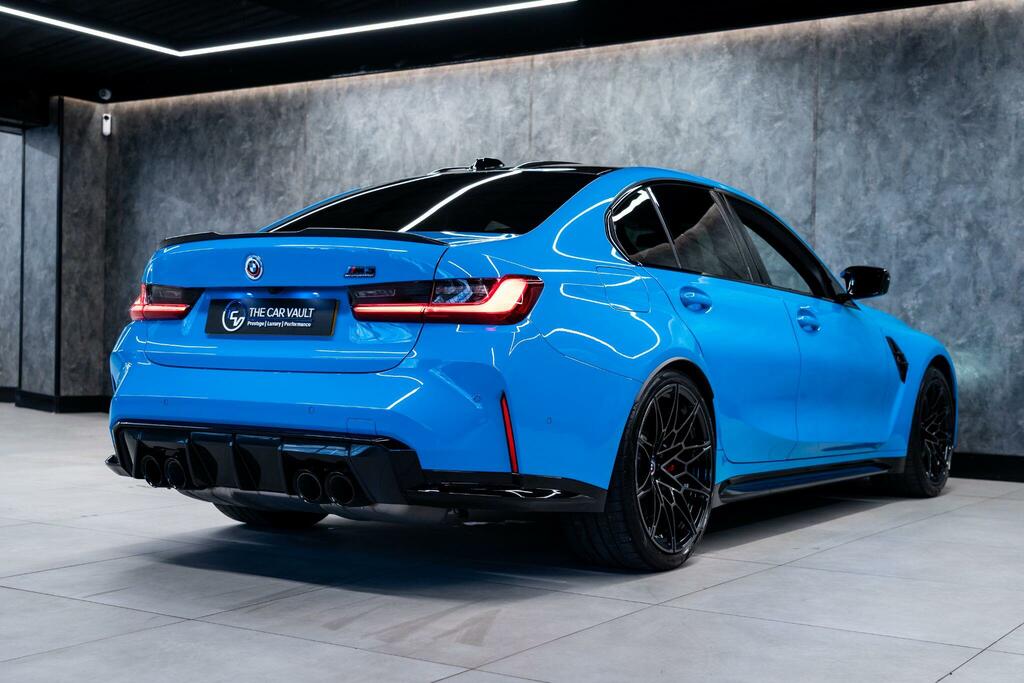 BMW M3 Competition Blue #3