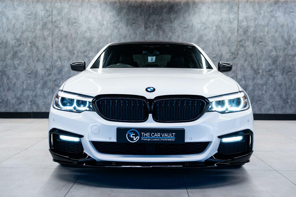 BMW 5 Series M Sport White #5
