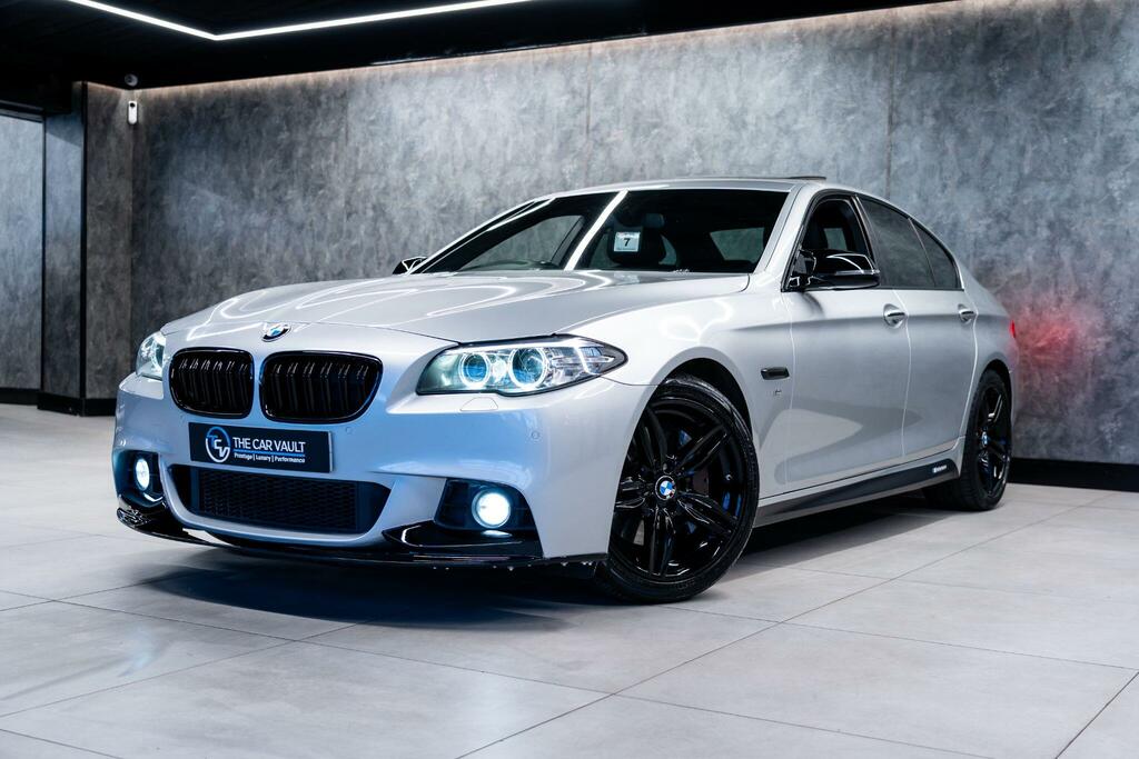 BMW 5 Series 3.0 535D M Sport Euro 6 Ss Silver #4