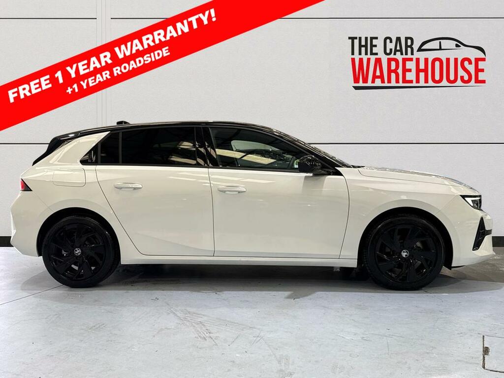 Vauxhall Astra 1.2 Turbo 130 Gs White #6