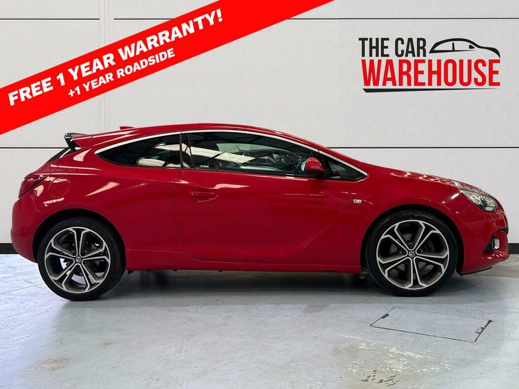 Vauxhall Astra GTC 1.4T 16V Limited Edition Navleather Red #6