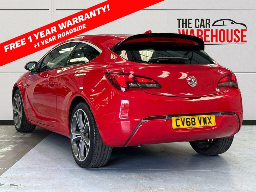 Vauxhall Astra GTC 1.4T 16V Limited Edition Navleather Red #2