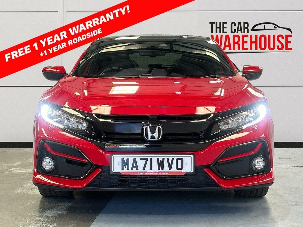 Honda Civic 1.0 Vtec Turbo 126 Ex Red #5