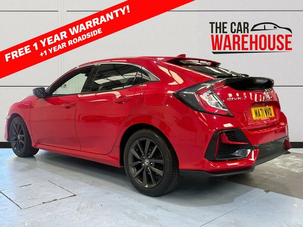 Honda Civic 1.0 Vtec Turbo 126 Ex Red #2