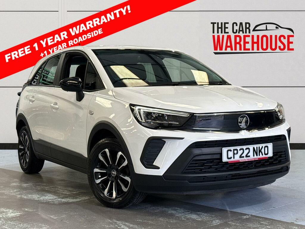 Vauxhall Crossland 1.2 Design White