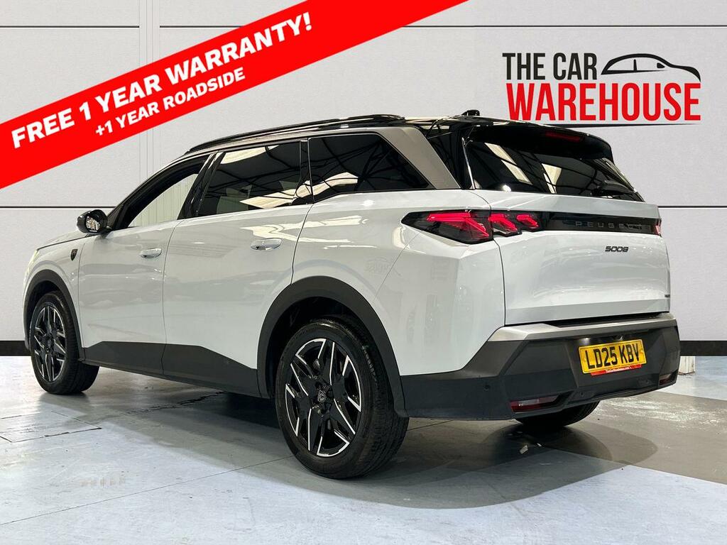 Peugeot 5008 1.2 Hybrid 136 Gt E-dsc6 LD25KBV White #2