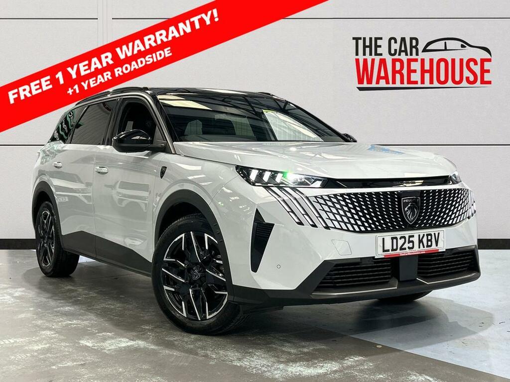 Peugeot 5008 1.2 Hybrid 136 Gt E-dsc6 White