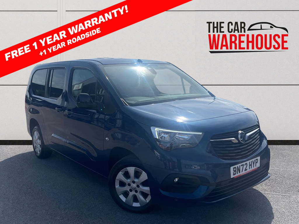 Vauxhall Combo Life 1.5 Turbo D Se XL 7 Seat Blue