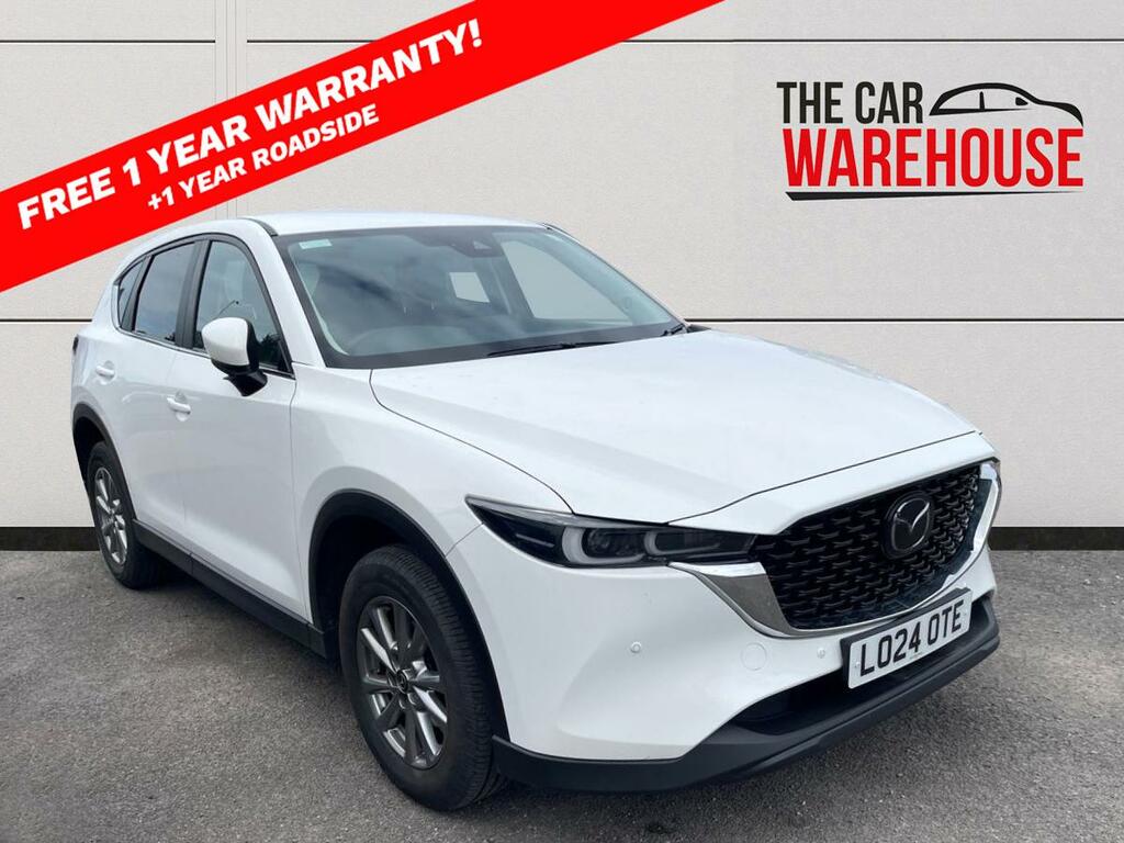 Mazda CX-5 2.0 E-skyactiv G Mhev Centre-line Suv M White