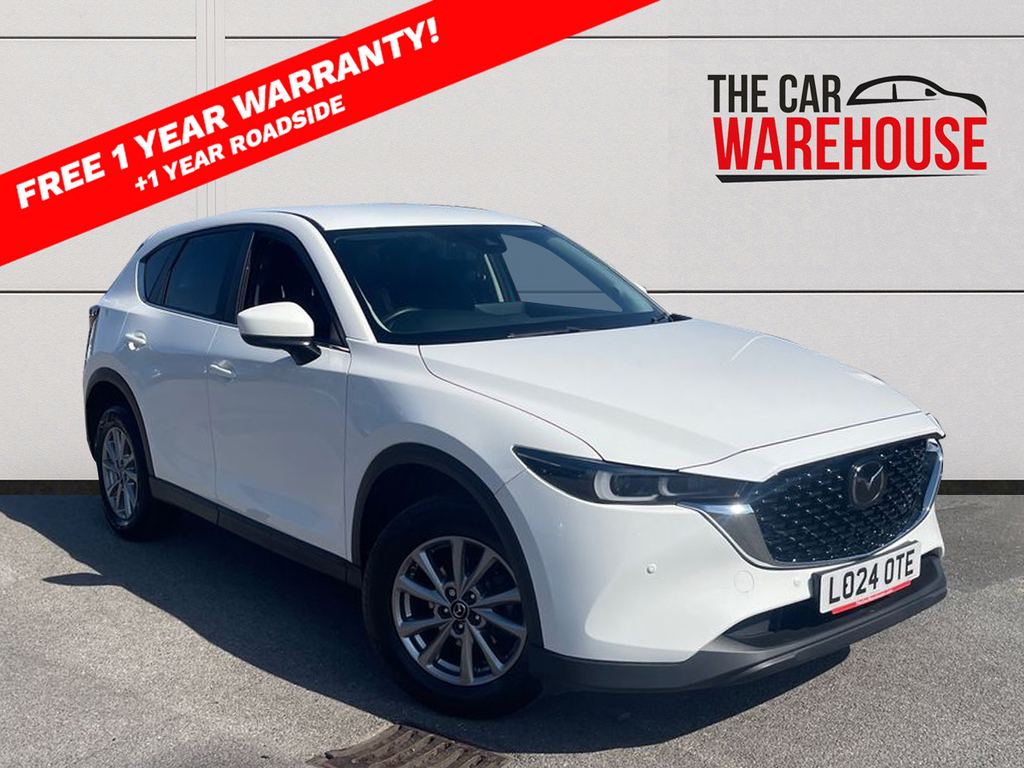Mazda CX-5 2.0 E-skyactiv G Mhev Centre-line Suv M White