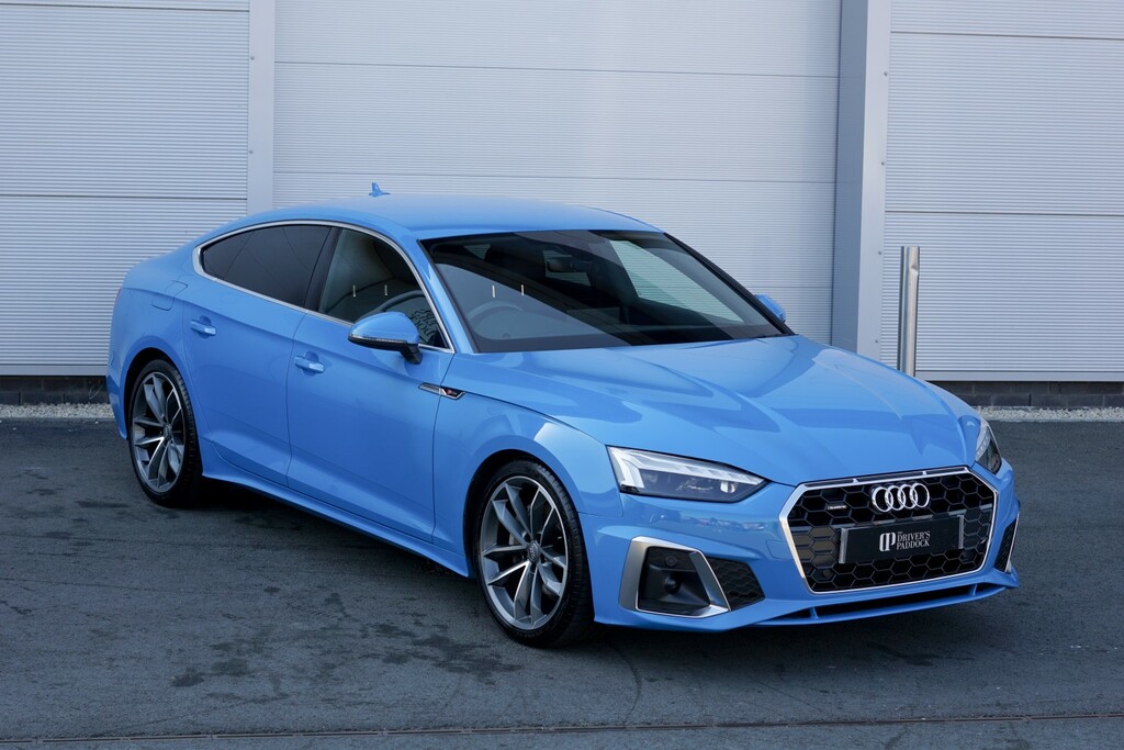 Audi A5 2.0 Tdi 40 S Line Blue #3