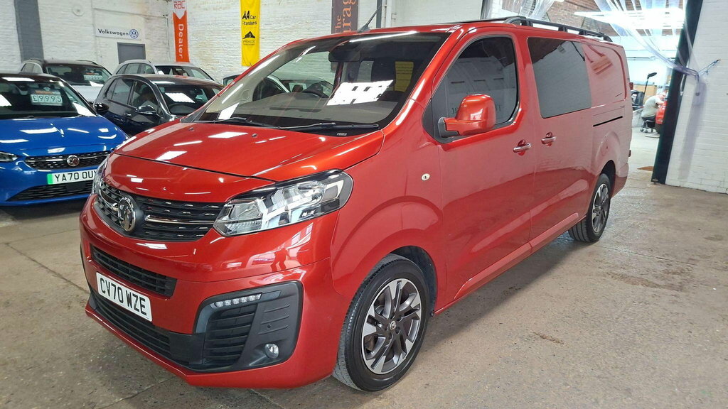 Vauxhall Vivaro 2.0 Turbo D 3100 Elite Crew Van L2 H1 Euro 6 Ss Red #2