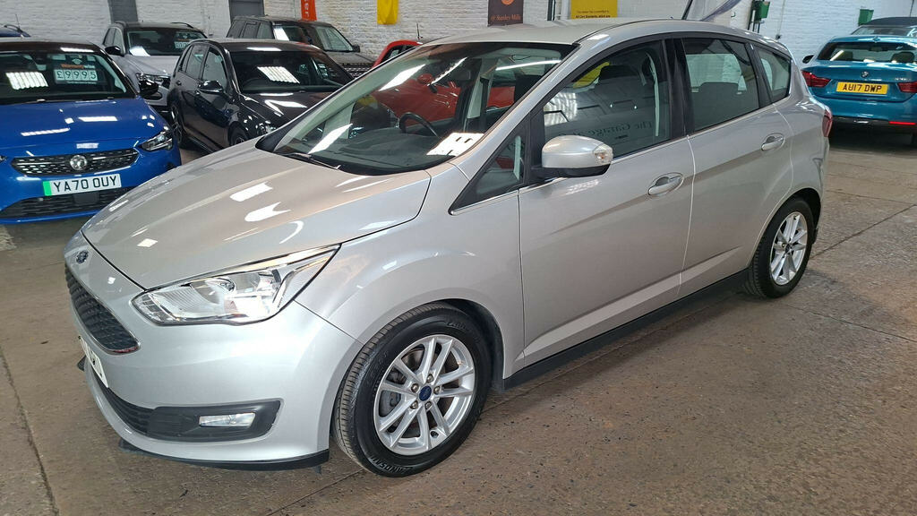 Ford C-Max 1.6 Ti-vct Zetec Euro 6 Silver #2