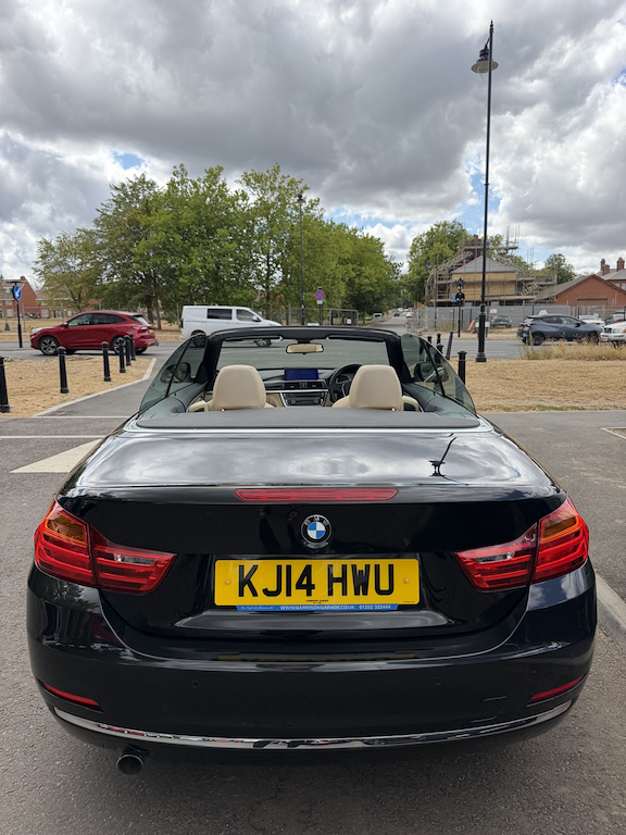 BMW 4 Series Luxury Black #6