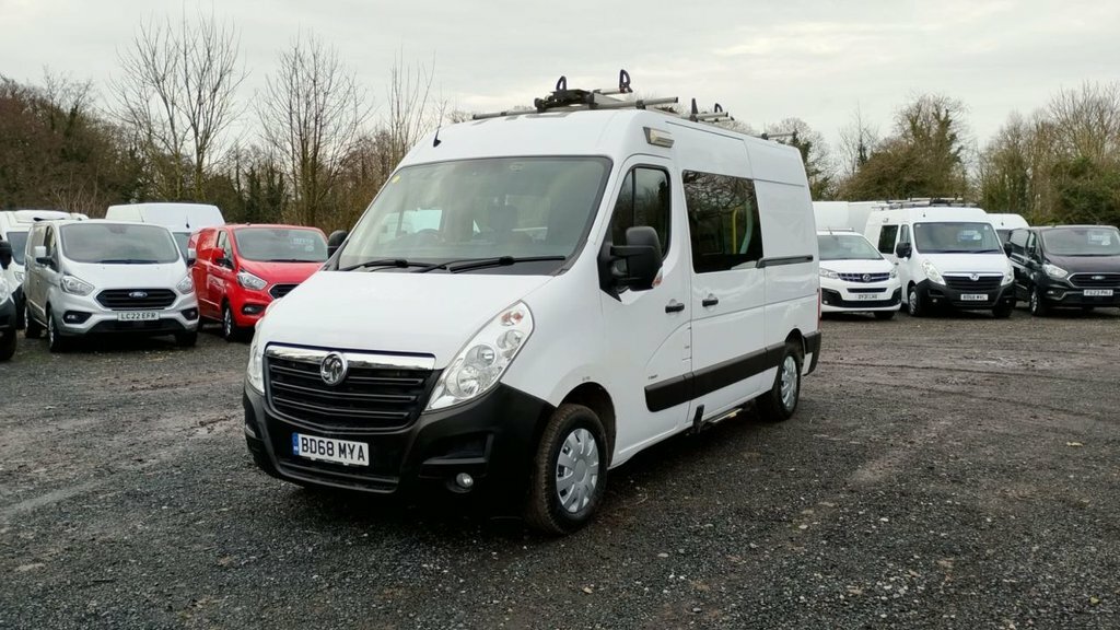 Vauxhall Movano L2 H2 Crew Van With Integrated Mess Unit With Air  #6
