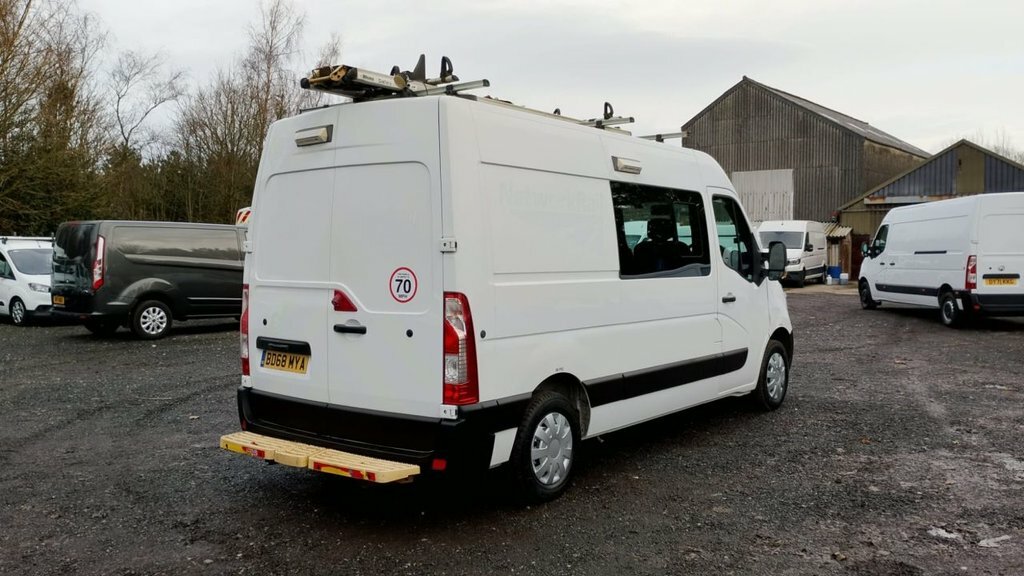 Vauxhall Movano L2 H2 Crew Van With Integrated Mess Unit With Air  #3