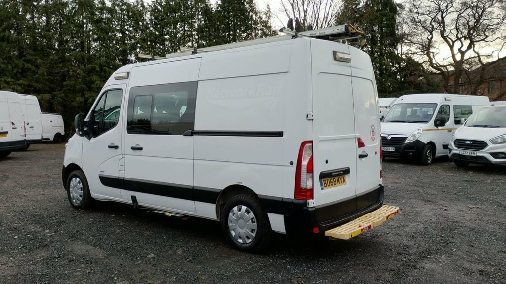 Vauxhall Movano L2 H2 Crew Van With Integrated Mess Unit With Air  #4