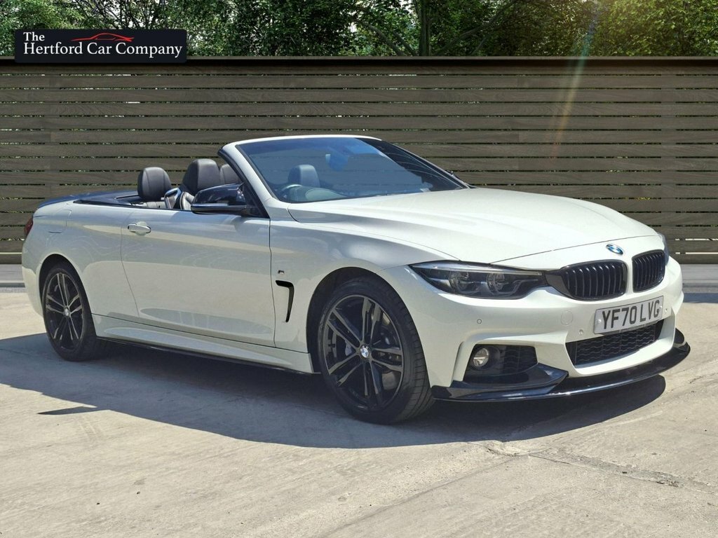 BMW 4 Series 3L M Sport White