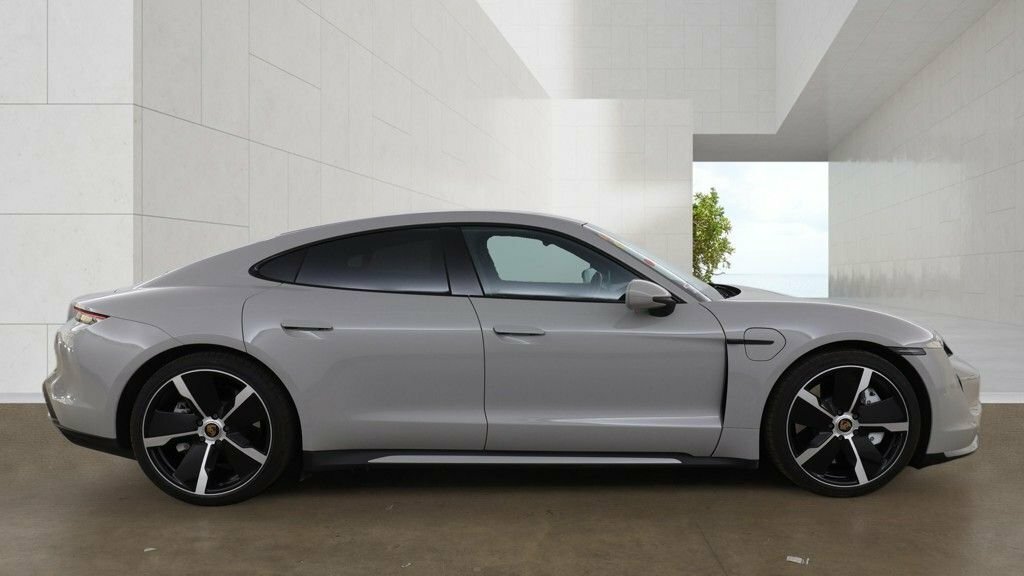 Porsche Taycan Saloon Grey #5