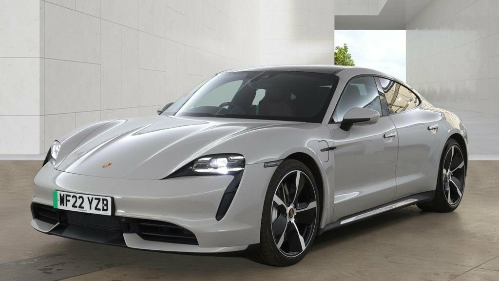 Porsche Taycan Saloon Grey #2