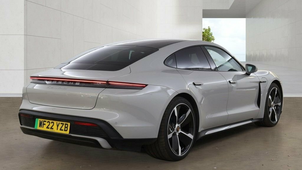 Porsche Taycan Saloon Grey #4