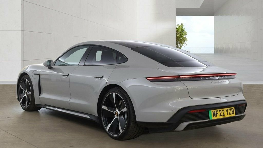 Porsche Taycan Saloon Grey #3