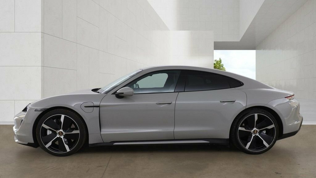 Porsche Taycan Saloon Grey #6