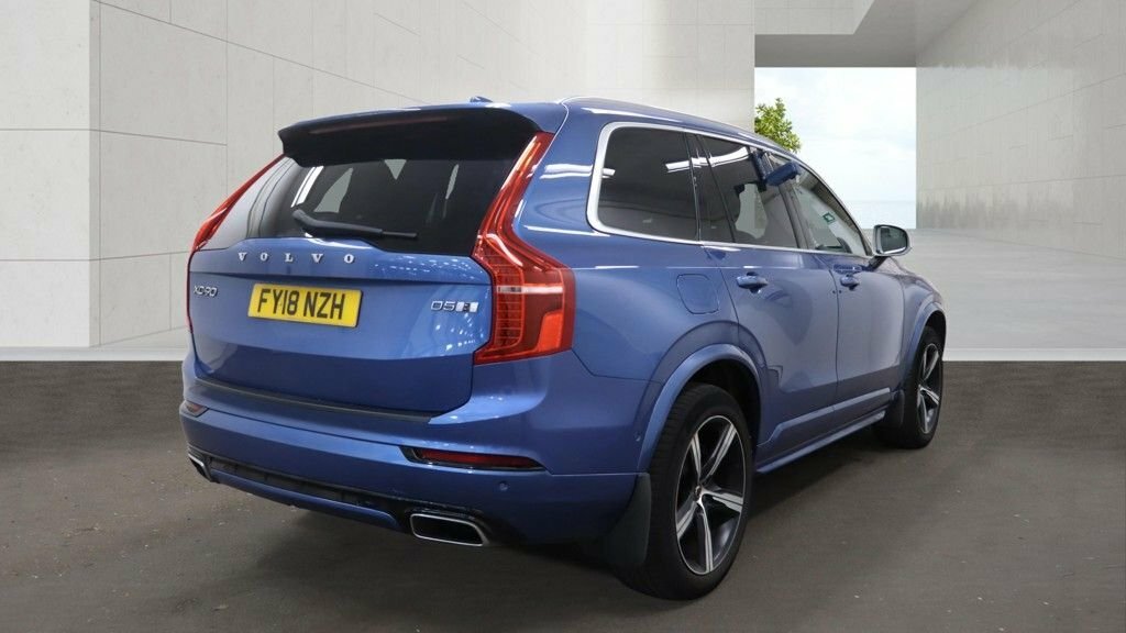 Volvo XC90 2L R-design Blue #5