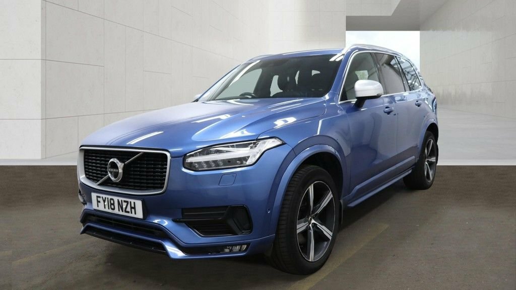Volvo XC90 2L R-design Blue #3
