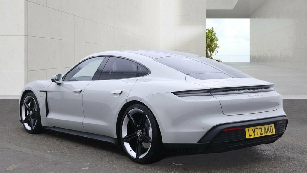 Porsche Taycan Saloon Grey #3