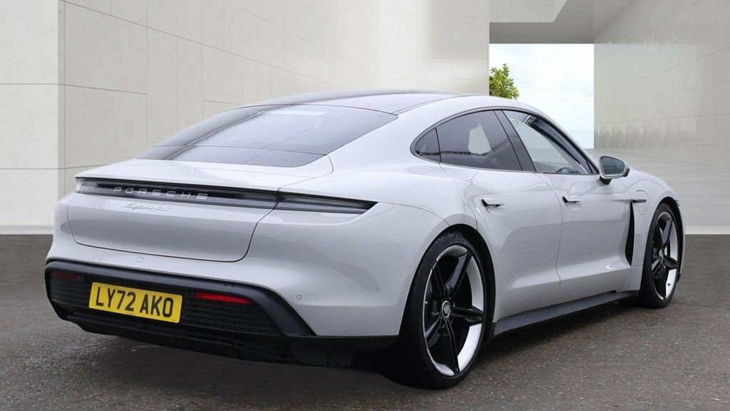Porsche Taycan Saloon Grey #4