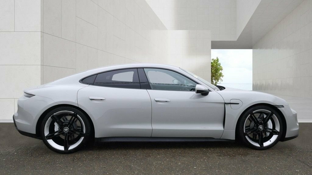 Porsche Taycan Saloon Grey #5