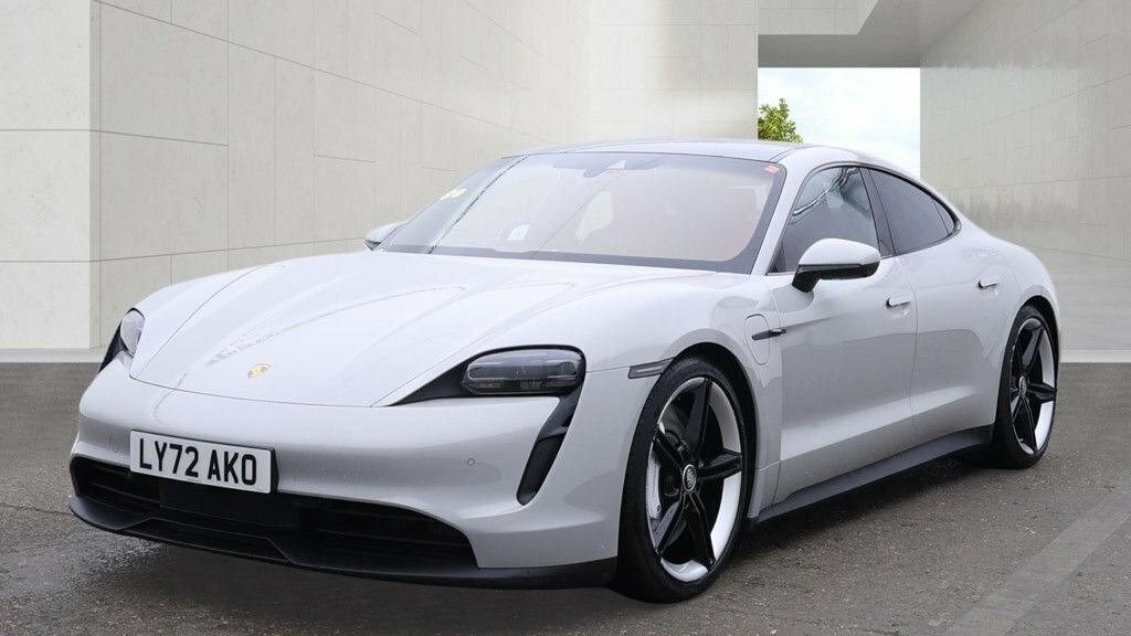Porsche Taycan Saloon Grey #2