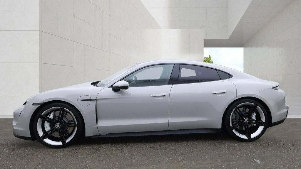 Porsche Taycan Saloon Grey #6