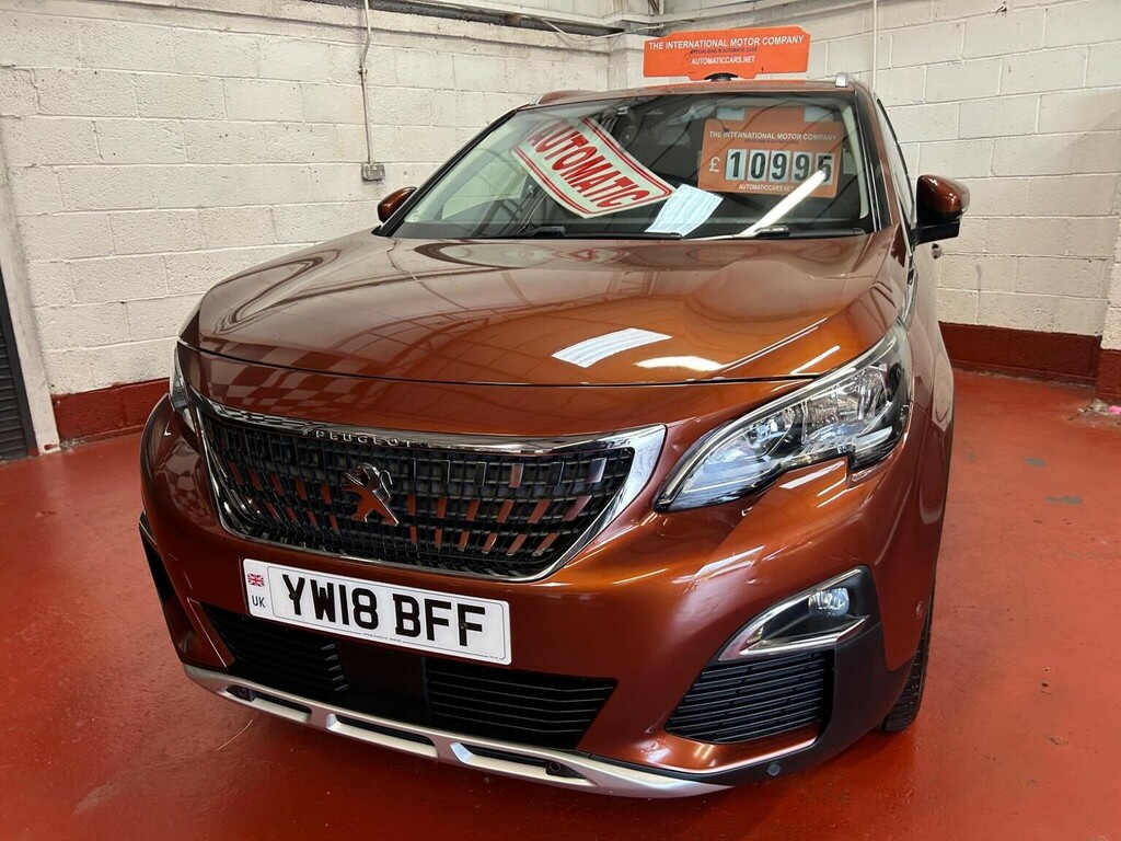 Peugeot 3008 Suv 1.2 Puretech Allure Eat Euro 6 Ss 2018 YW18BFF Brown