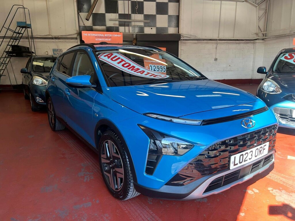 Hyundai Bayon Suv 1.0 T-gdi Mhev Premium Dct Euro 6 Ss 2 LO23ORF Blue #6
