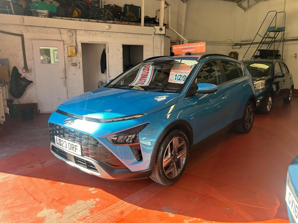Hyundai Bayon Suv 1.0 T-gdi Mhev Premium Dct Euro 6 Ss 2 LO23ORF Blue #5