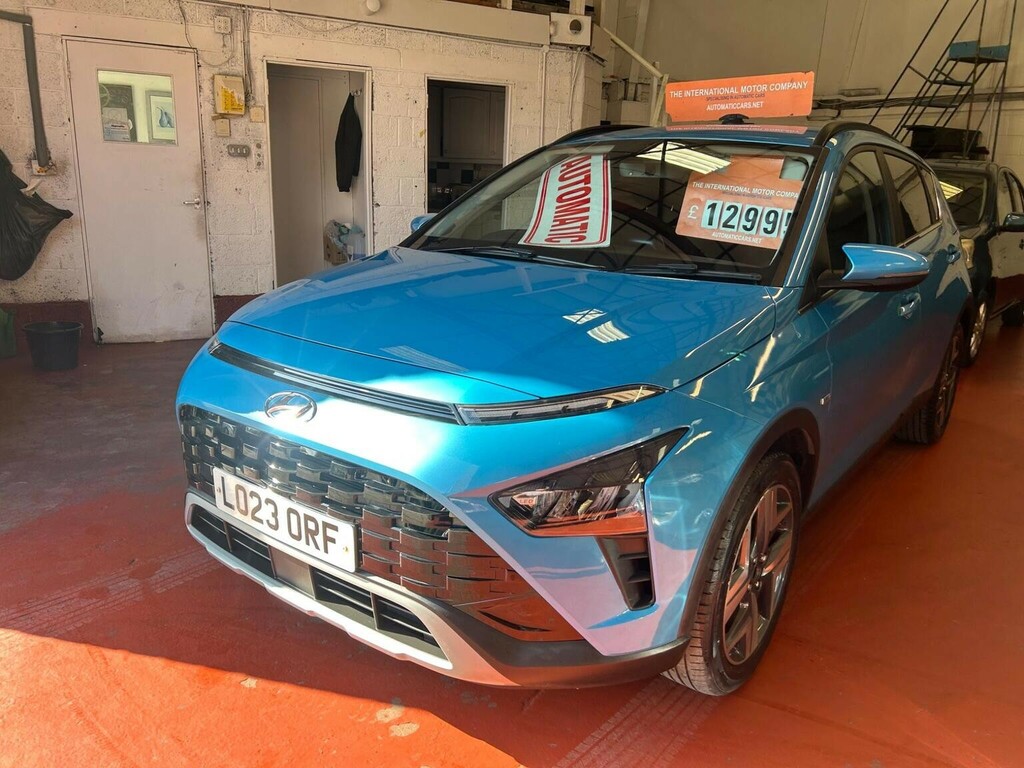 Hyundai Bayon Suv 1.0 T-gdi Mhev Premium Dct Euro 6 Ss 2 LO23ORF Blue #2